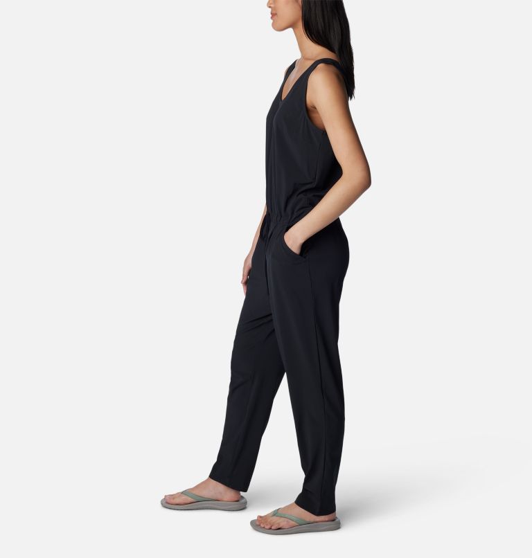 Columbia Women's Anytime Tank Jumpsuit - L - Black