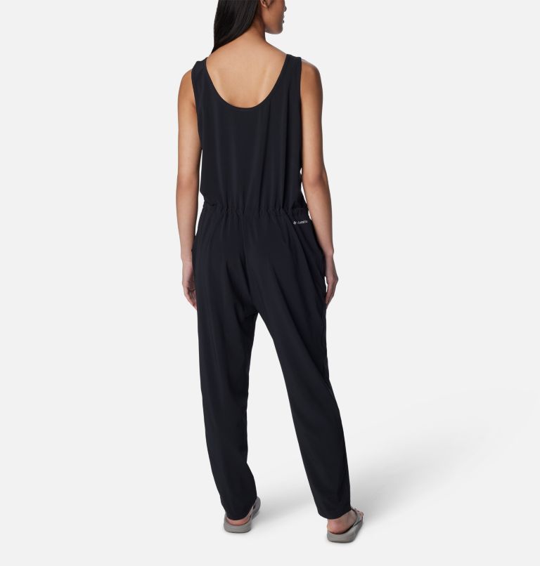 Women's Anytime Tank Jumpsuit, Color: Black, image 2