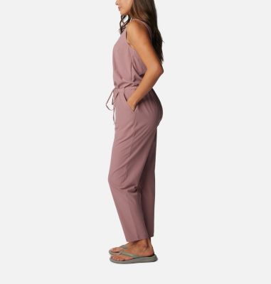 Women's Anytime Tank Jumpsuit, Color: Fig, image 15