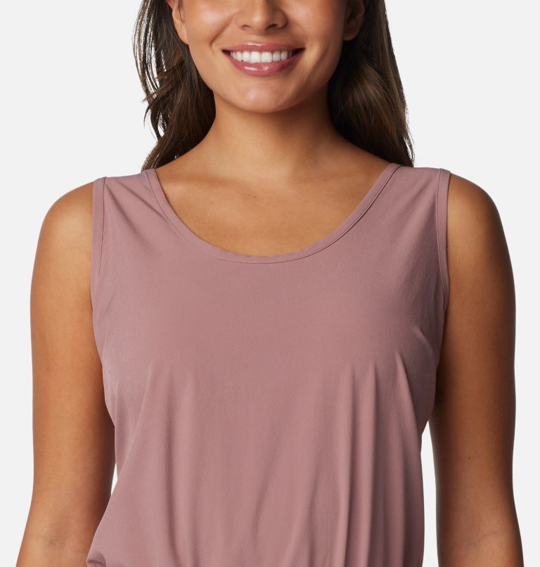 Women's Anytime Tank Jumpsuit, Color: Fig, image 4