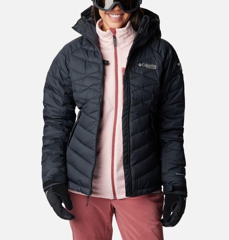 Waterproof down ski clearance jacket