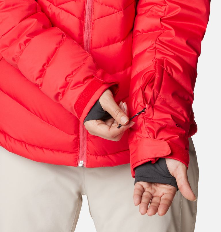 Women's Roaring Fork Down Jacket, Color: Red Lily, image 9
