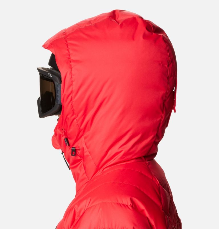Women's Roaring Fork Waterproof Down Ski Jacket, Color: Red Lily, image 10