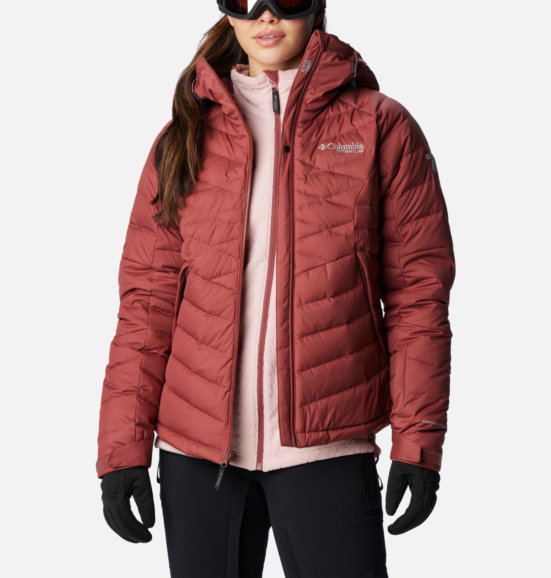 Columbia 550 hot sale down jacket