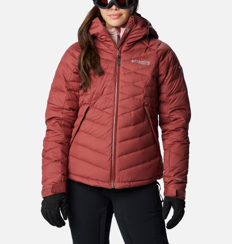 Columbia titanium cheap down jacket