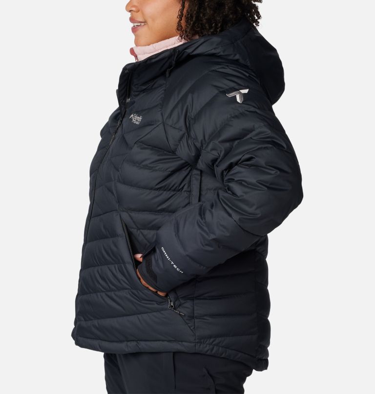 Down jacket women's plus hot sale size