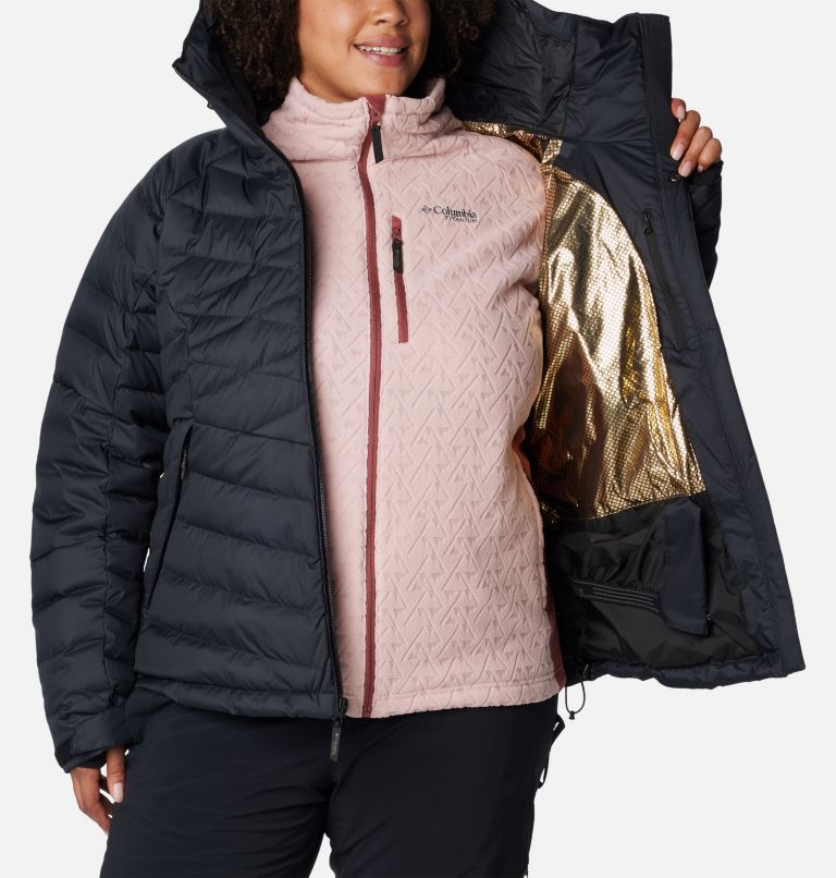 Columbia three lakes fleece jacket hot sale plus size