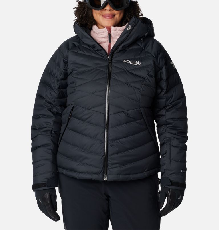 Women's Roaring Fork Down Jacket - Plus Size, Color: Black, image 1