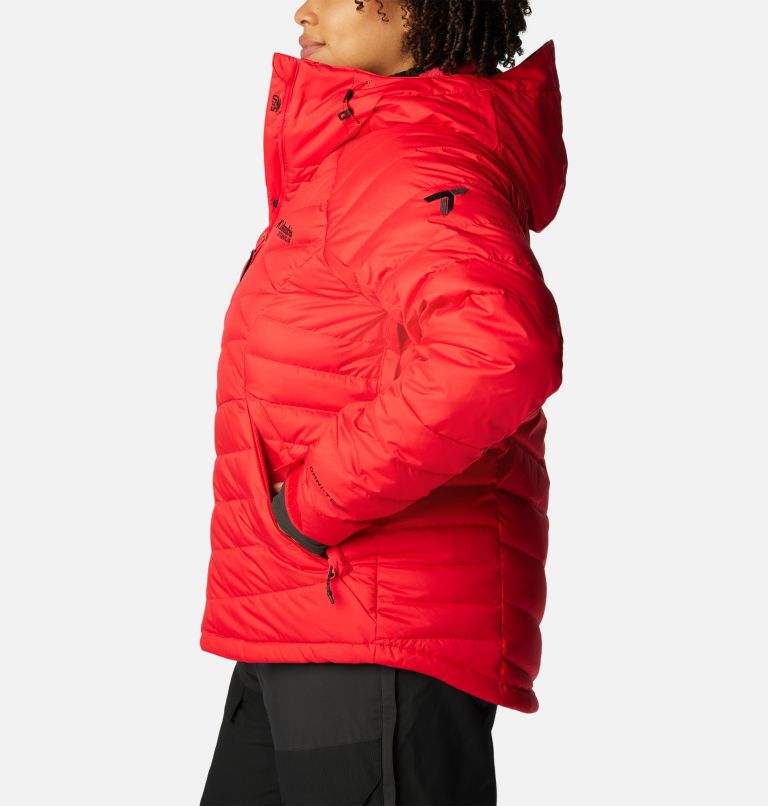 Women's Roaring Fork Down Jacket - Plus Size, Color: Red Lily, image 3