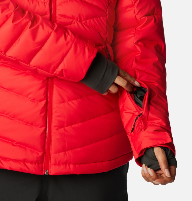 Women's Roaring Fork Down Jacket - Plus Size, Color: Red Lily, image 9