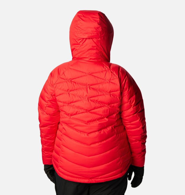 Women's Roaring Fork Down Jacket - Plus Size, Color: Red Lily, image 2