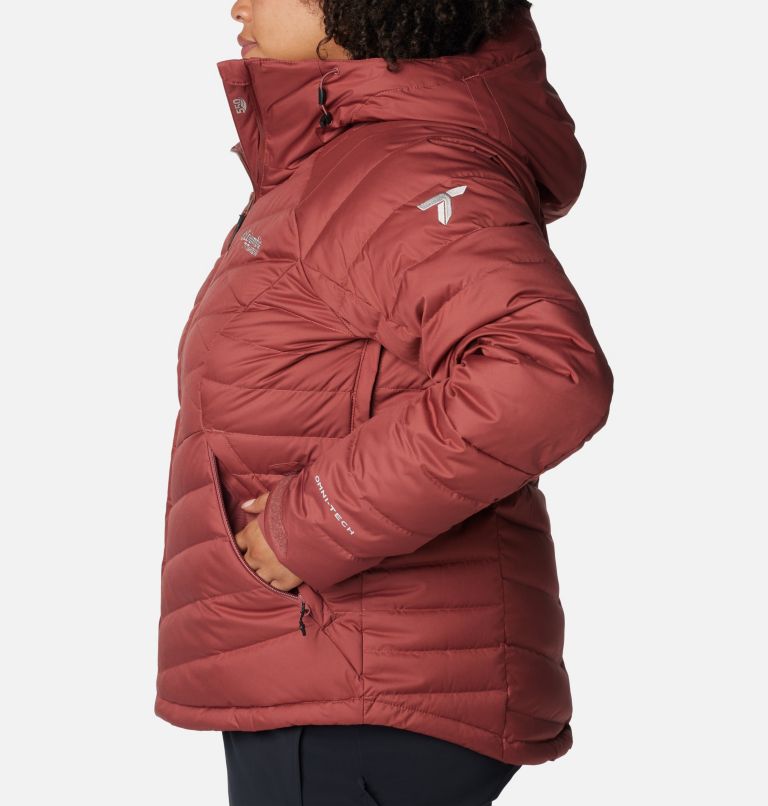 Thumbnail: Manteau en Duvet Roaring Fork  pour femmes – Grandes tailles, Color: Beetroot, image 3