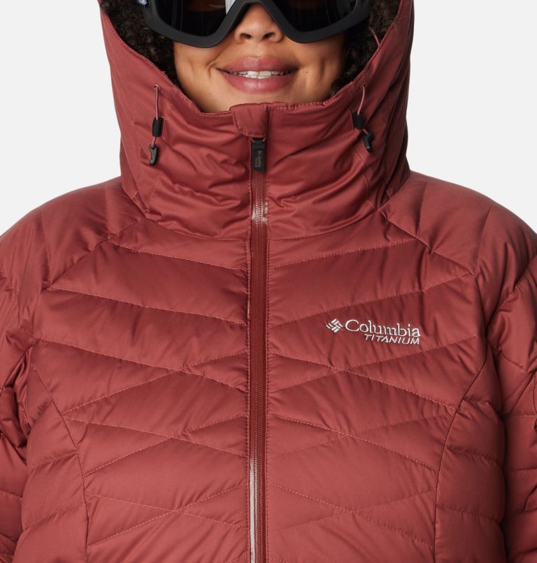 Thumbnail: Manteau en Duvet Roaring Fork  pour femmes – Grandes tailles, Color: Beetroot, image 4