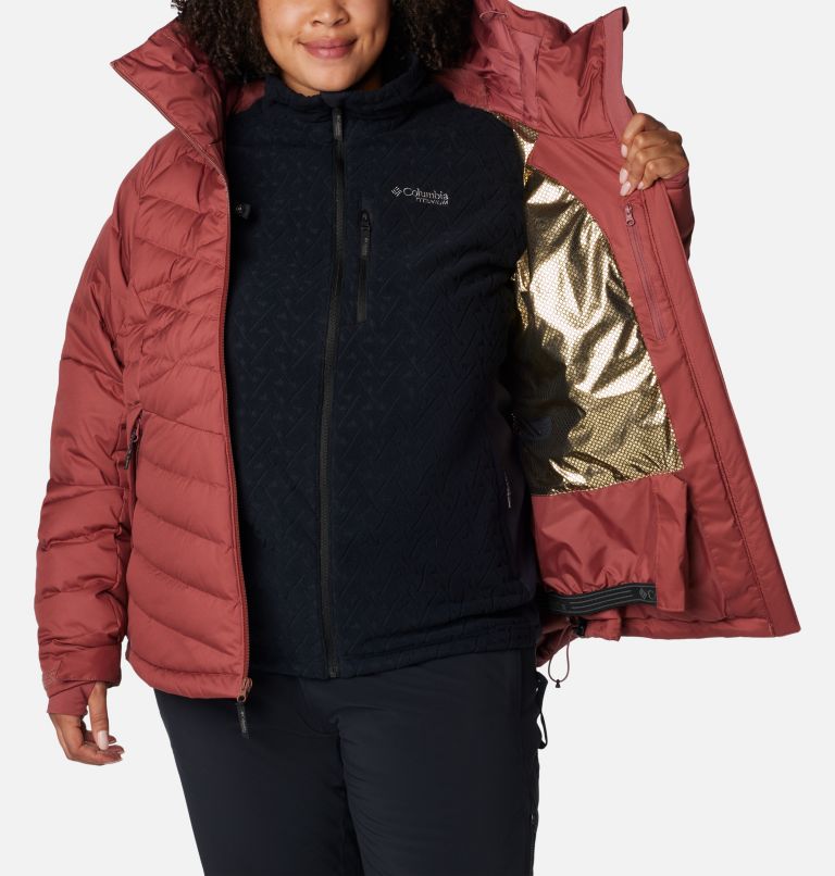 Thumbnail: Manteau en Duvet Roaring Fork  pour femmes – Grandes tailles, Color: Beetroot, image 5