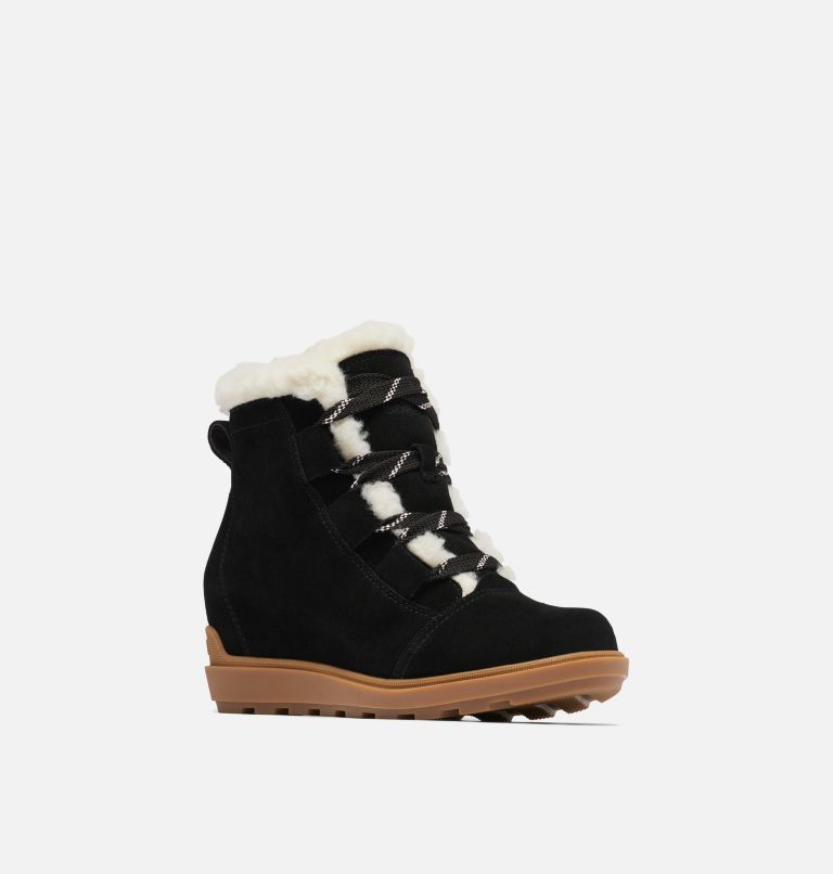 EVIE II Cozy Women's Bootie, Color: Black, Gum 2, image 7