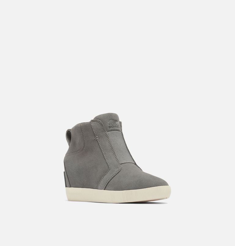 OUT N ABOUT Pull On Women's Wedge, Color: Quarry, Sea Salt, image 7