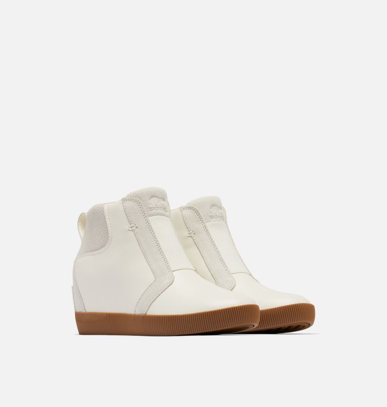 Thumbnail: Women's Out N About Pull On Wedge, Color: Sea Salt, Gum, image 2