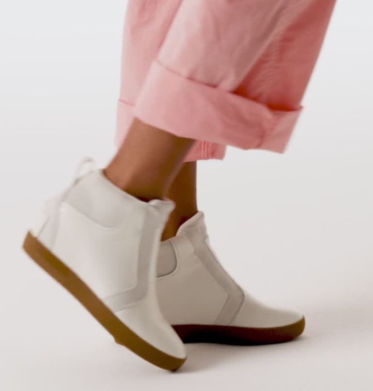 OUT N ABOUT Pull On Women's Wedge, Color: Sea Salt, Gum