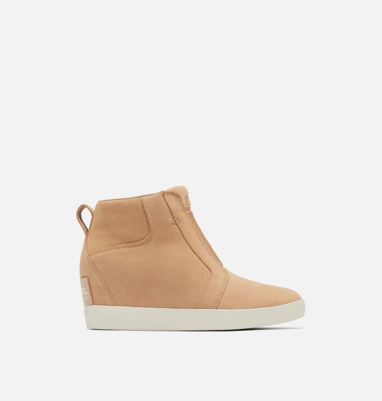 Women's Out N About Pull On Wedge, Color: Canoe, Sea Salt, image 1