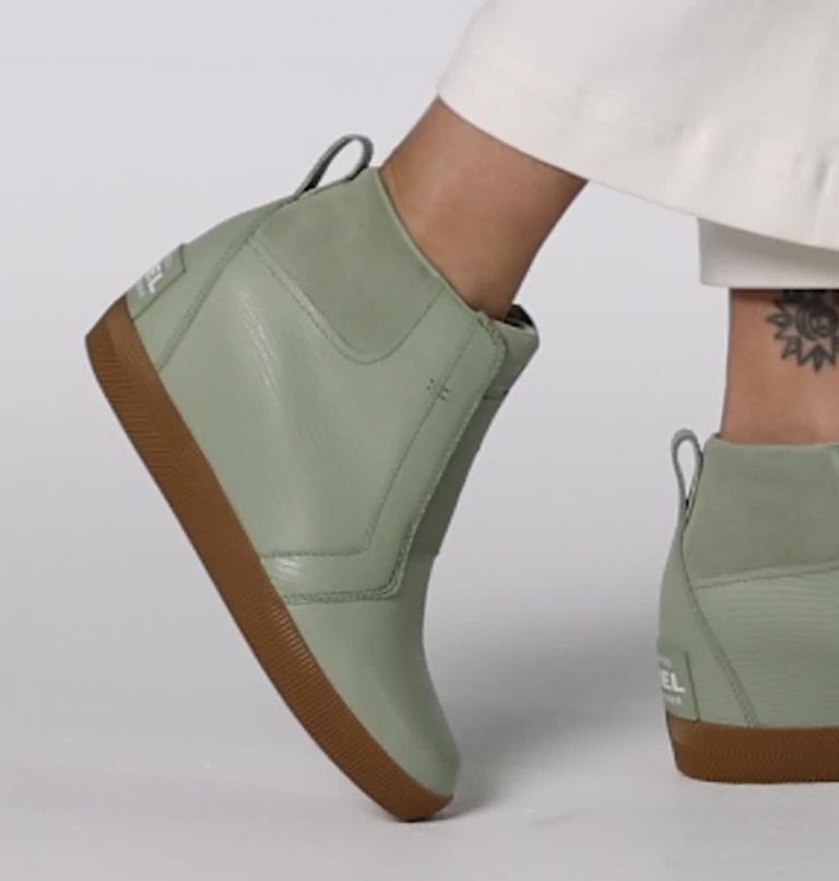 OUT N ABOUT Pull On Women's Wedge, Color: Safari, Gum