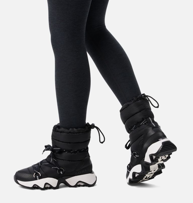 Scarponcini impermeabili stile sneaker Kinetic Impact NXT da donna, Color: Black, Sea Salt, image 7