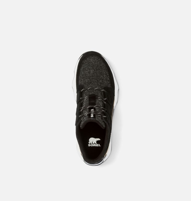 Women's Kinetic Impact Caribou Waterproof Sneaker, Color: Black, Sea Salt, image 5