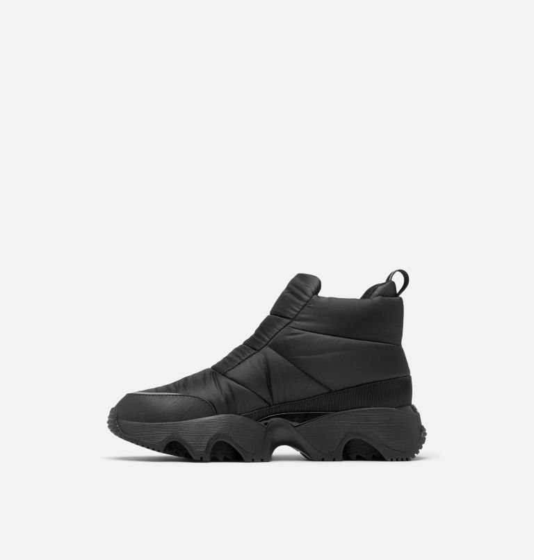 Women's Kinetic Impact Puffy Sneaker Boot, Color: Black, Sea Salt, image 4