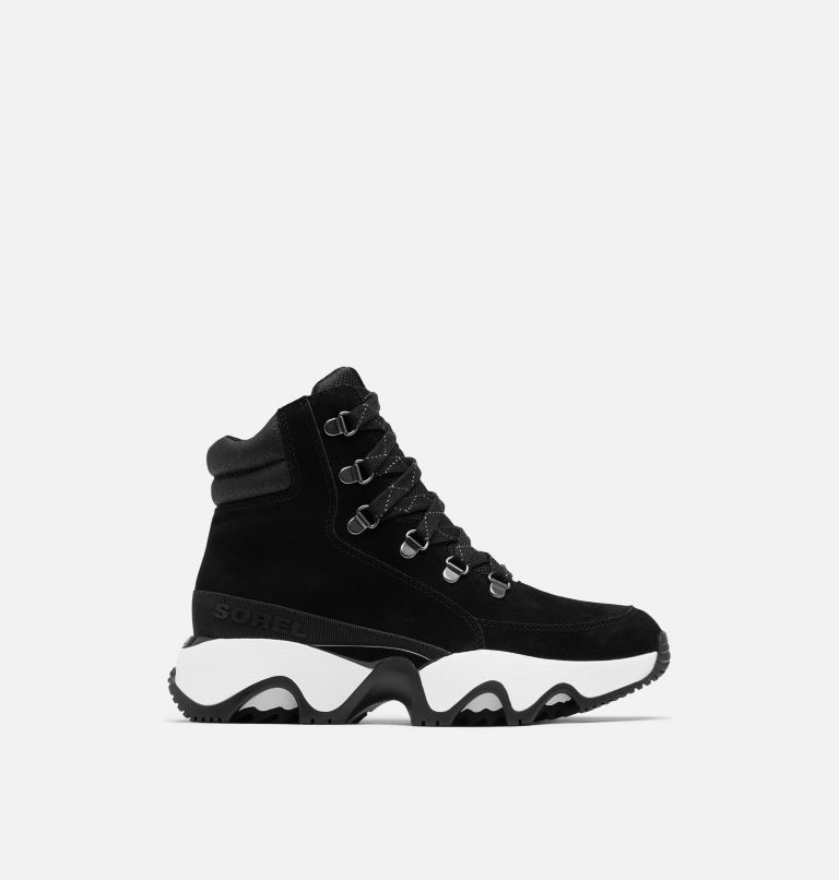 Black and white sneaker boots online