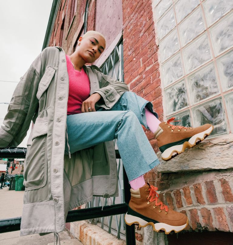 Thumbnail: Kinetic Impact Conquest wasserdichter Sneaker-Stiefel für Frauen, Color: Tawny Buff, Ceramic, image 9