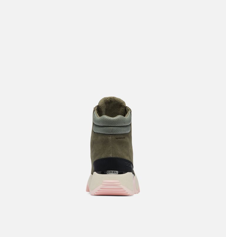 Thumbnail: Scarponcini impermeabili stile sneaker Kinetic Impact Conquest da donna, Color: Stone Green, Chalk, image 3