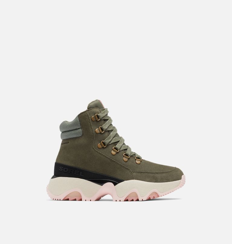 Thumbnail: Women's Kinetic Impact Conquest Sneaker Boot, Color: Stone Green, Chalk, image 1
