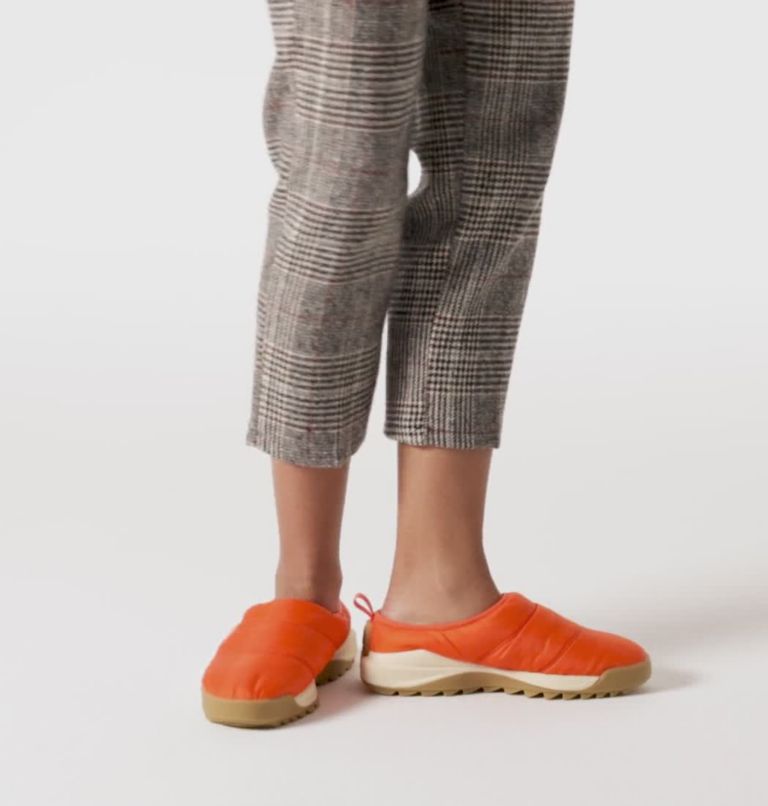 Chaussure Sans Lacets ONA RMX Puffy Femme, Color: Optimized Orange, Gum