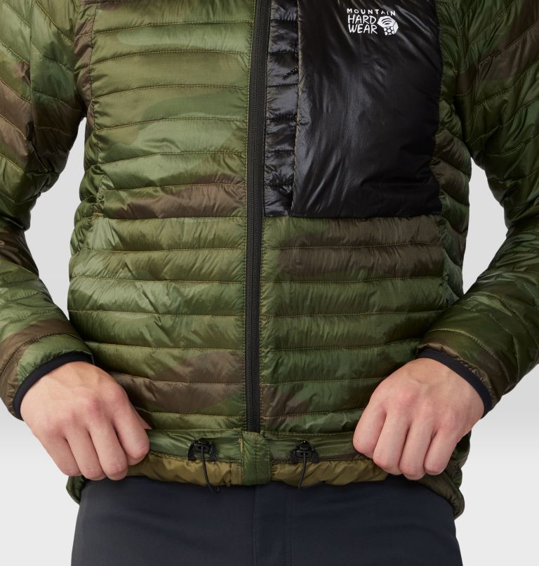 Chandail à capuchon Ventano Homme, Color: Combat Green Calaveras Camo Print, image 6