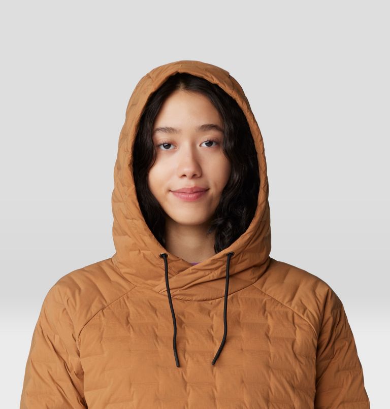 Women's Stretchdown Light Pullover Hoody, Color: Copper Clay, image 4