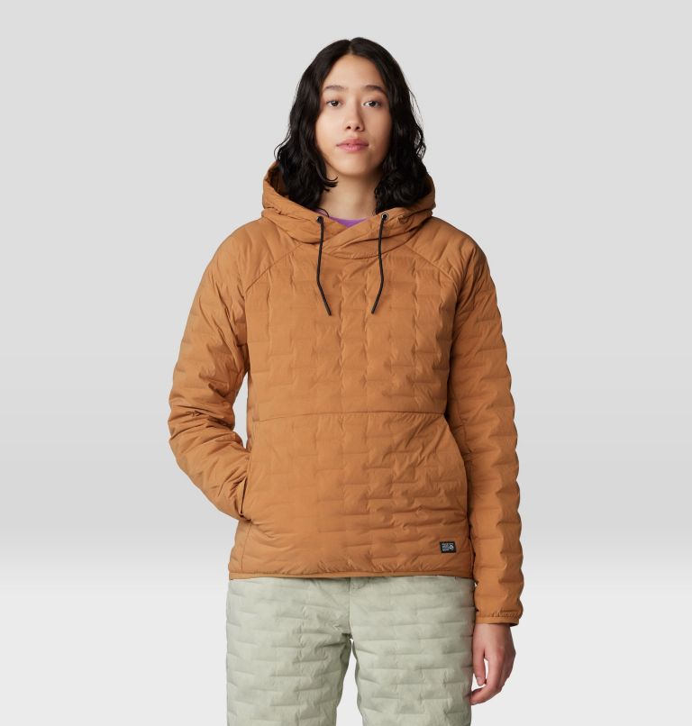 Women's Stretchdown Light Pullover Hoody, Color: Copper Clay, image 5
