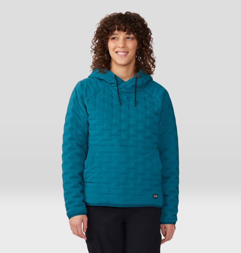 Women's Stretchdown Light Pullover Hoody, Color: Jack Pine, image 7