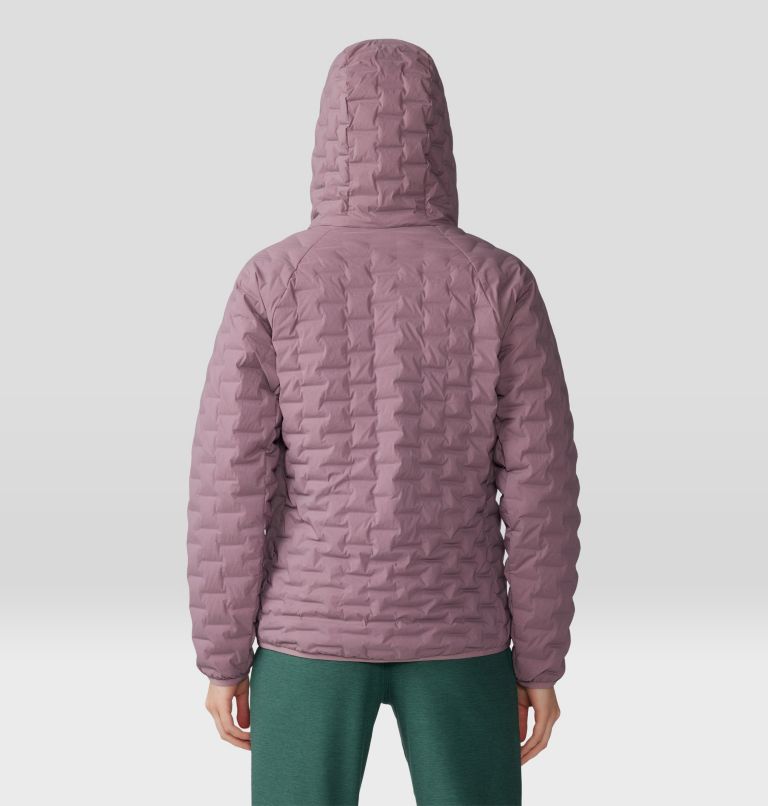 Women's Stretchdown Light Pullover Hoody, Color: Dark Daze, image 2
