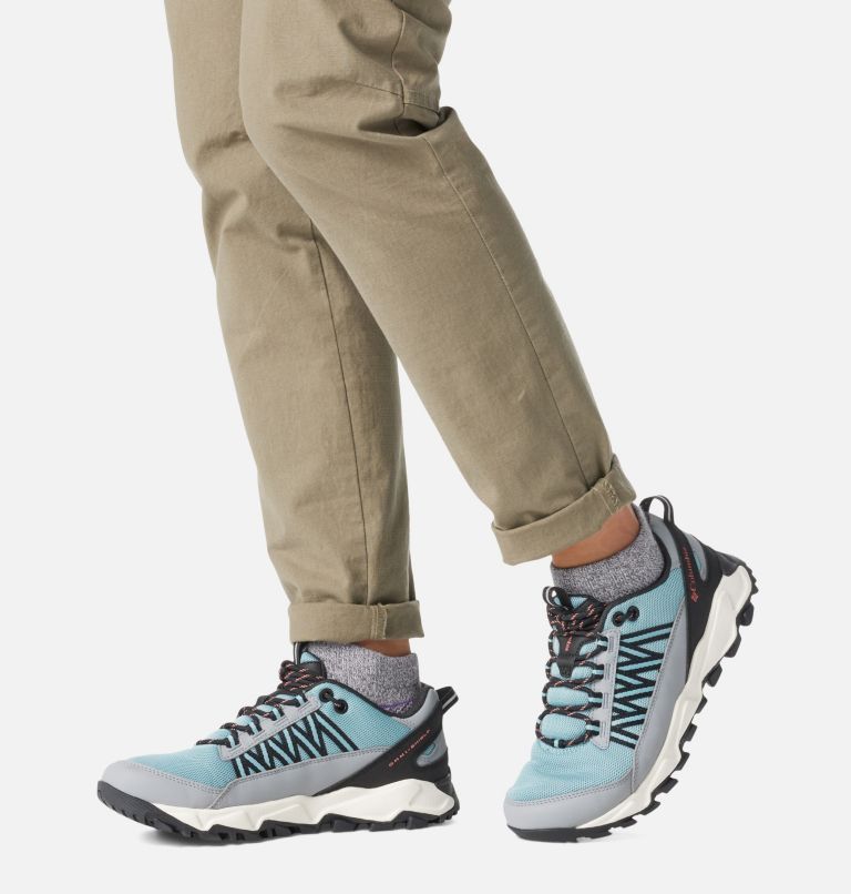 Thumbnail: Women's Flow Fremont Urban Active Sneakers, Color: Stone Blue, Faded Peach, image 10