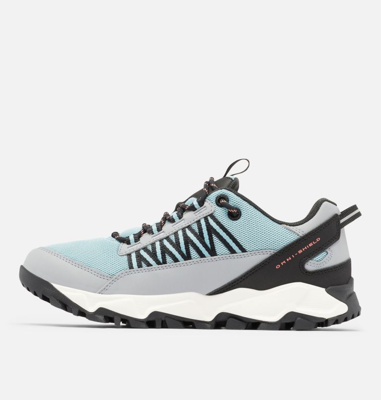 Women's Flow Fremont Urban Active Sneakers, Color: Stone Blue, Faded Peach, image 7