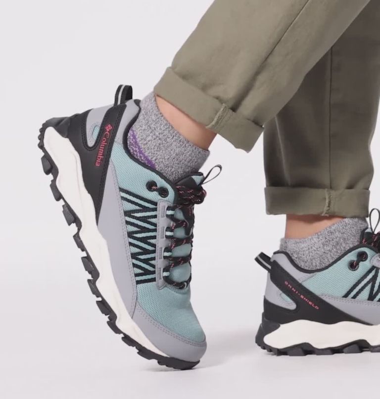Women's Flow Fremont Urban Active Sneakers, Color: Stone Blue, Faded Peach