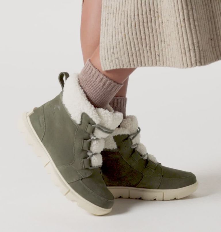 Women's Explorer Next Carnival Boot, Color: Stone Green, Bleached Ceramic