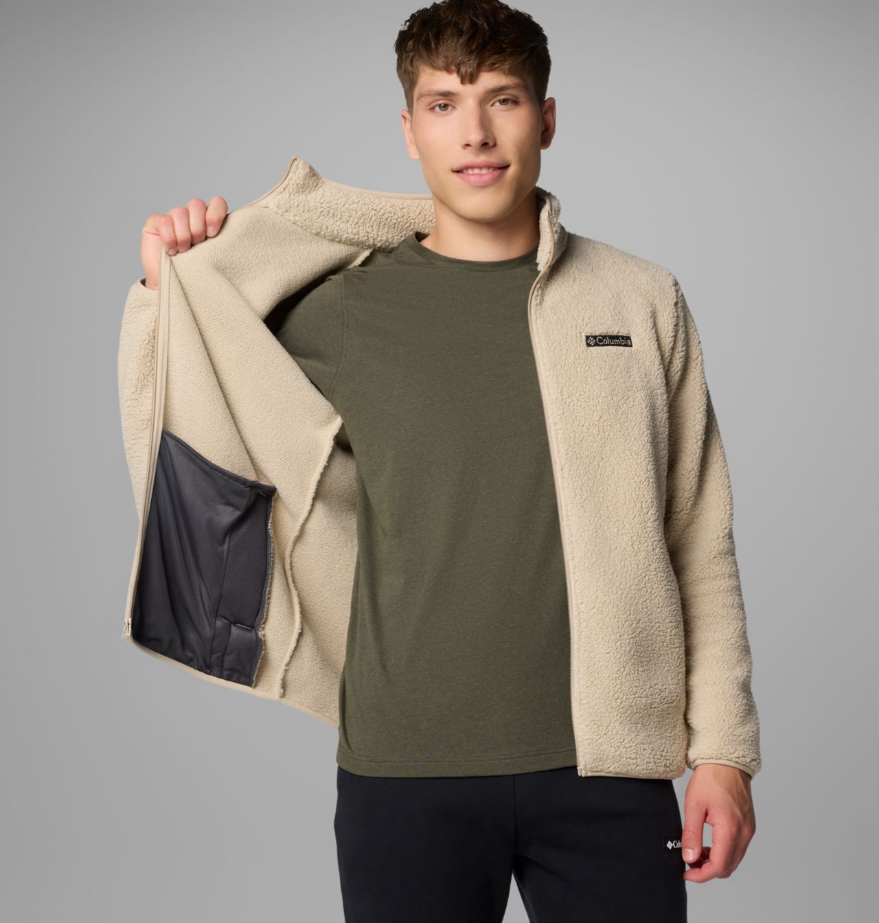 Men's Rugged Ridge™ III Full Zip Sherpa Fleece 6