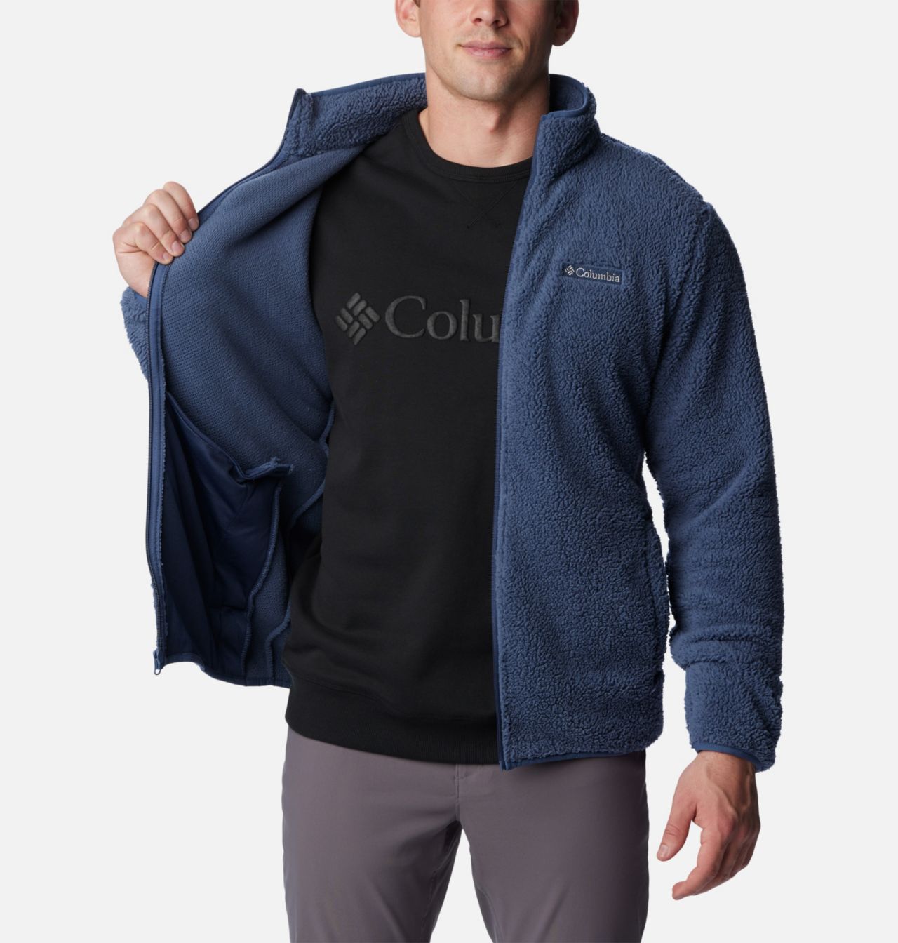 Men's Rugged Ridge™ III Full Zip Sherpa Fleece 5