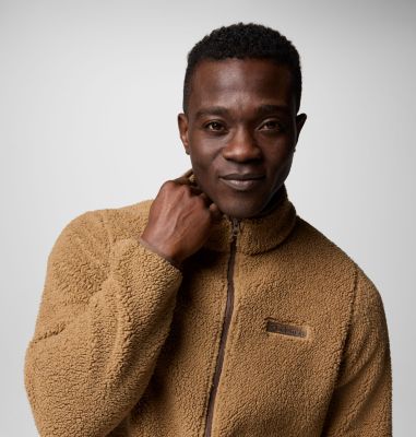 Rugged Ridge III Sherpa Full-Zip Fleece-Jacke für Männer, Color: Delta, Dark Brown, image 4