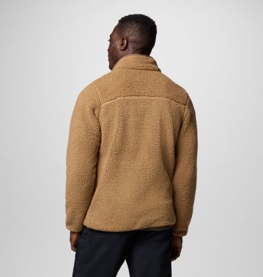 Rugged Ridge III Sherpa Full-Zip Fleece-Jacke für Männer, Color: Delta, Dark Brown, image 2