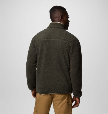 Rugged Ridge III Sherpa Full-Zip Fleece-Jacke für Männer, Color: Greenscape, Ancient Fossil, image 6