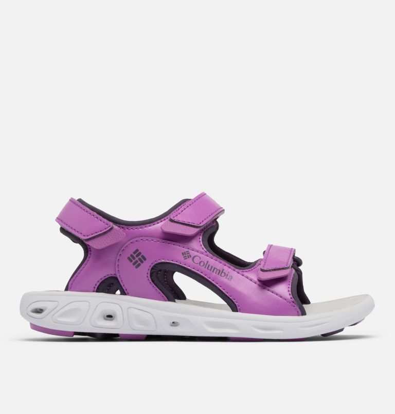 Big Kids' Techsun 3-Strap Sandal, Color: Razzle, Dark Plum, image 1