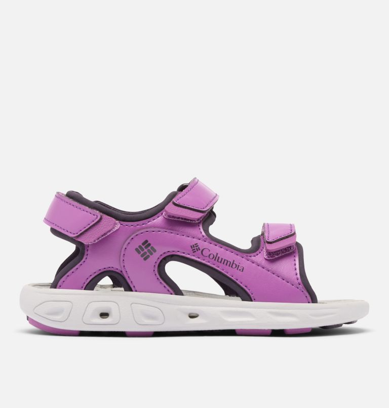 Little Kids' Techsun 3-Strap Sandal, Color: Razzle, Dark Plum, image 1
