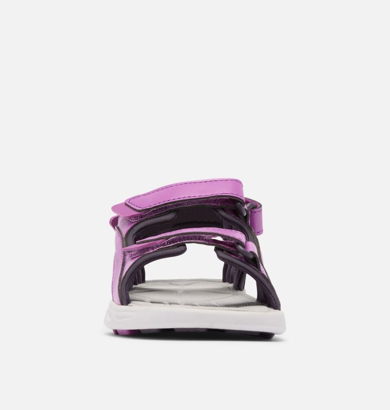 Little Kids' Techsun 3-Strap Sandal, Color: Razzle, Dark Plum, image 7