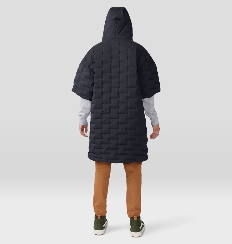 Poncho Stretchdown, Color: Black, image 2